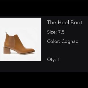 The Heel Boot in Cognac
